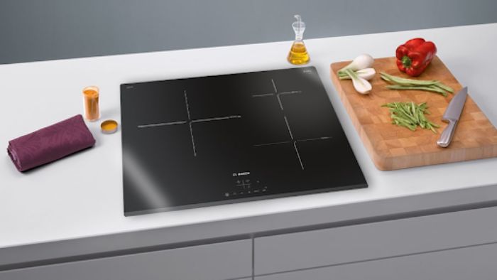 Bếp từ bosch 3 vùng nấu tiện lợi