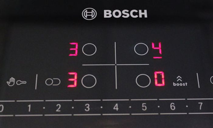 Cách bật tắt bếp từ bosch