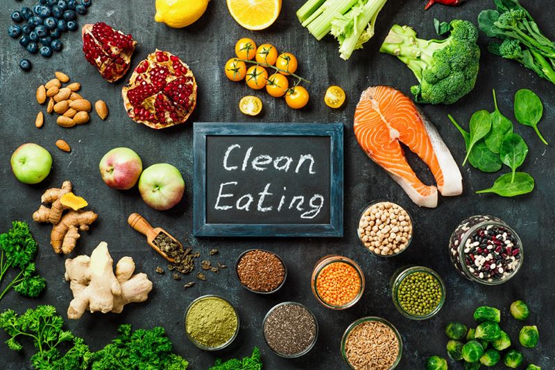 những thực phẩm thường có trong chế độ eat clean