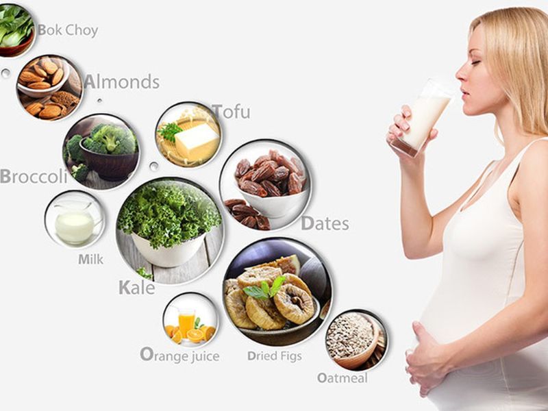 thực đơn 3 tháng cuối thai kỳ