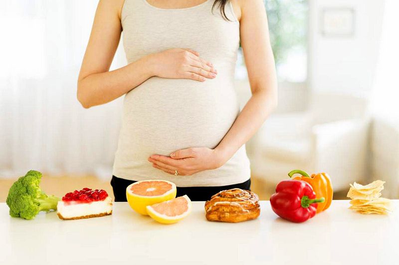 thực đơn 3 tháng đầu cho bà bầu
