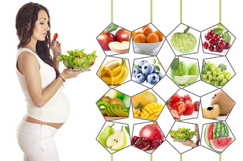 thực đơn 3 tháng giữa thai kỳ