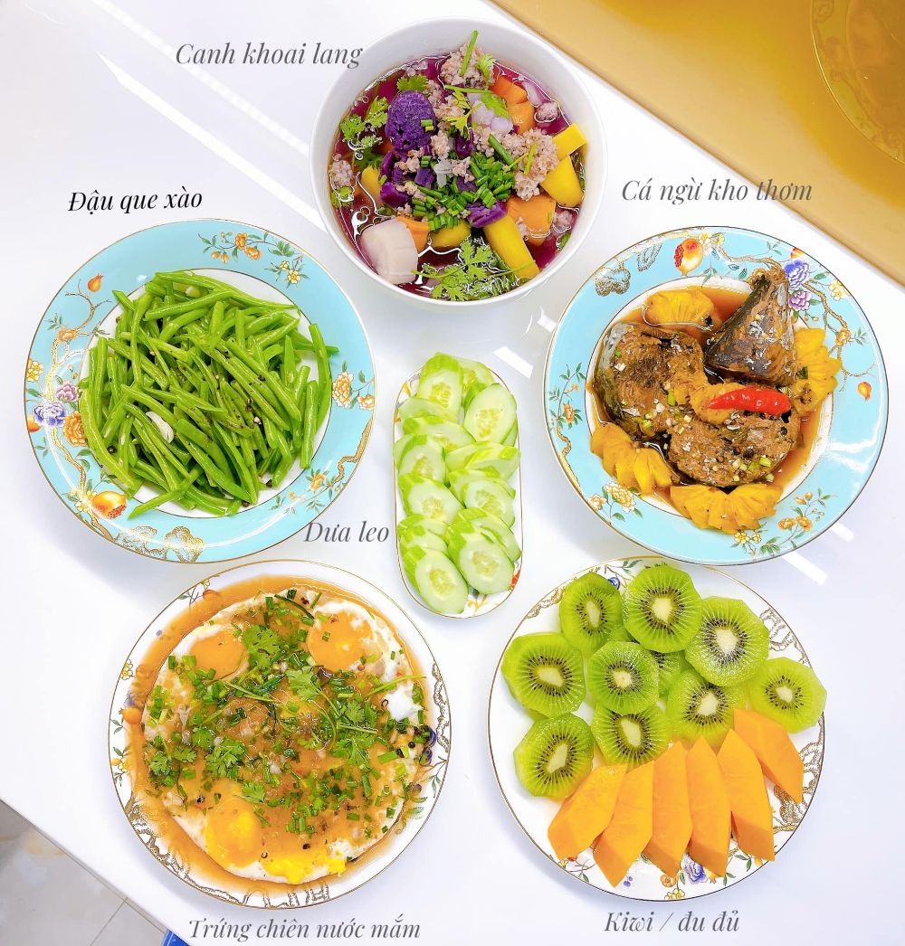 Thực đơn 100k mỗi ngày trong 1 tuần