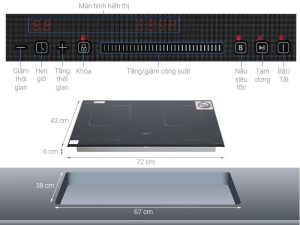 Đánh giá bếp từ Chefs EH-DIH320 về đặc điểm và tính năng