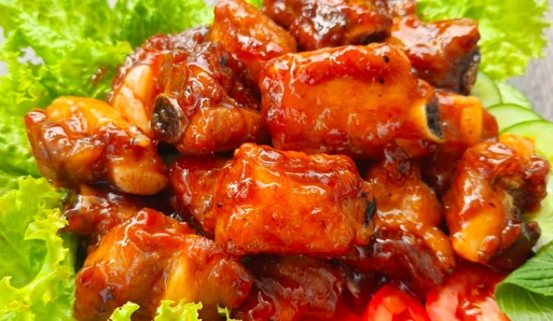 Sườn xào chua ngọt ngon bất bại