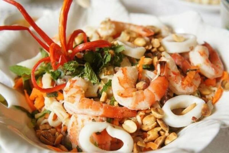 Gỏi thái hải sản